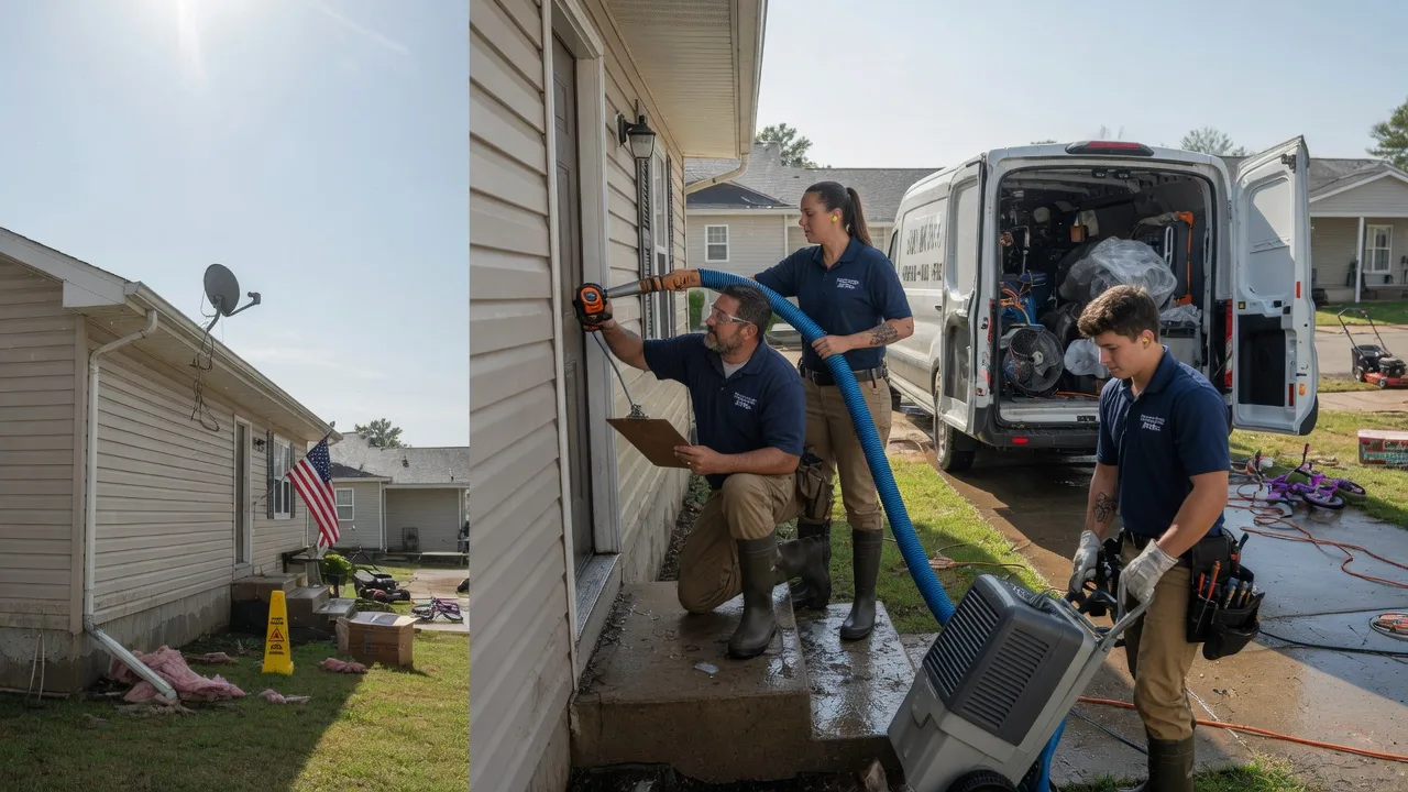 Ceiling Water Damage Restoration in Montrose, MO near me